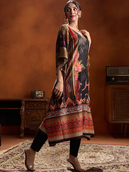 Dhiyona WP Women Ethnic Motifs Printed Kurta with Pyjama