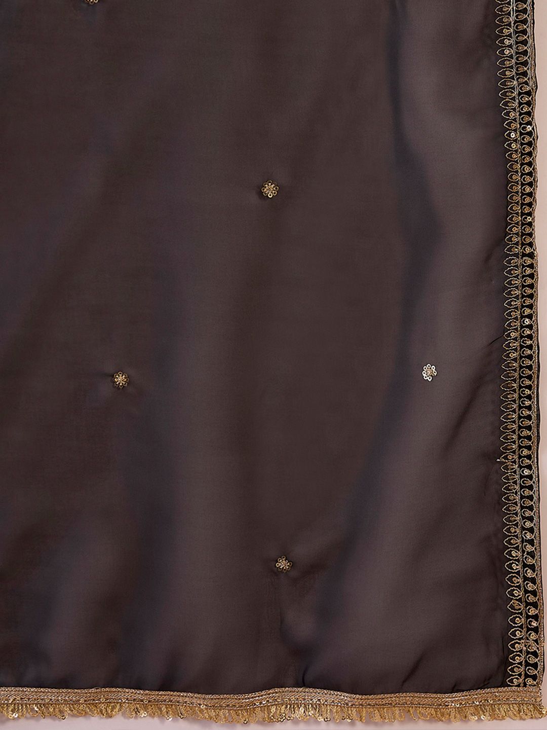 Dhiyona CH Women Ethnic Motifs Embroidered Regular Kurta with Trousers & With Dupatta