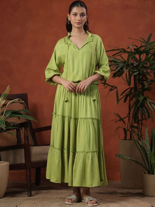 Dhiyona AY Women's Viscose Rayon Ethnic Dresses