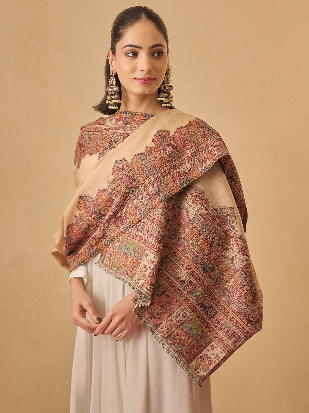 Dhiyona PA Tribal Woven Design Shawl