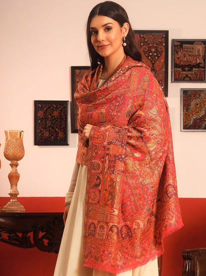 Dhiyona PA Floral Woven Design Shawl