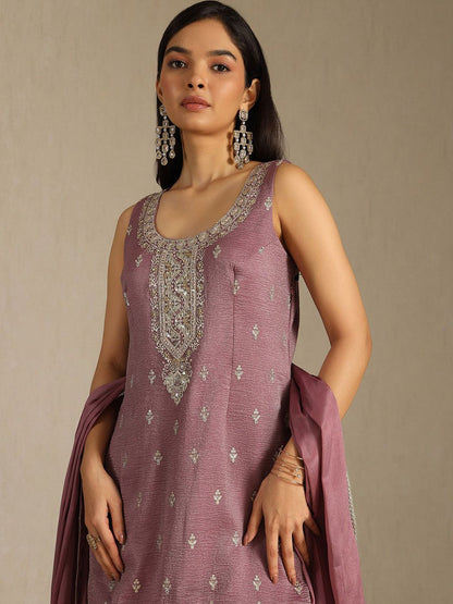 Dhiyona SO Women's Women Solid Kurta with Palazzo & Dupatta