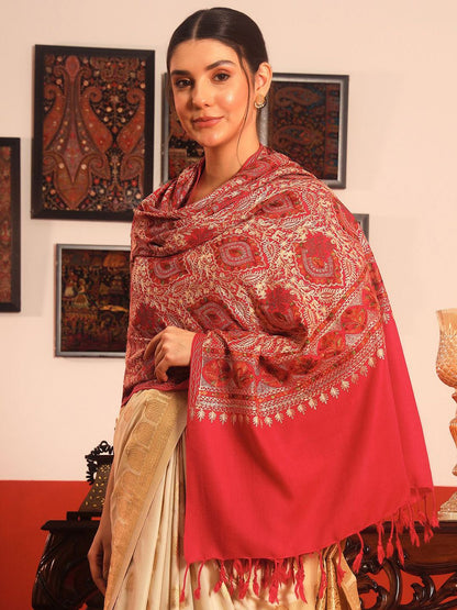 Dhiyona PA Paisley Embroidered Shawl