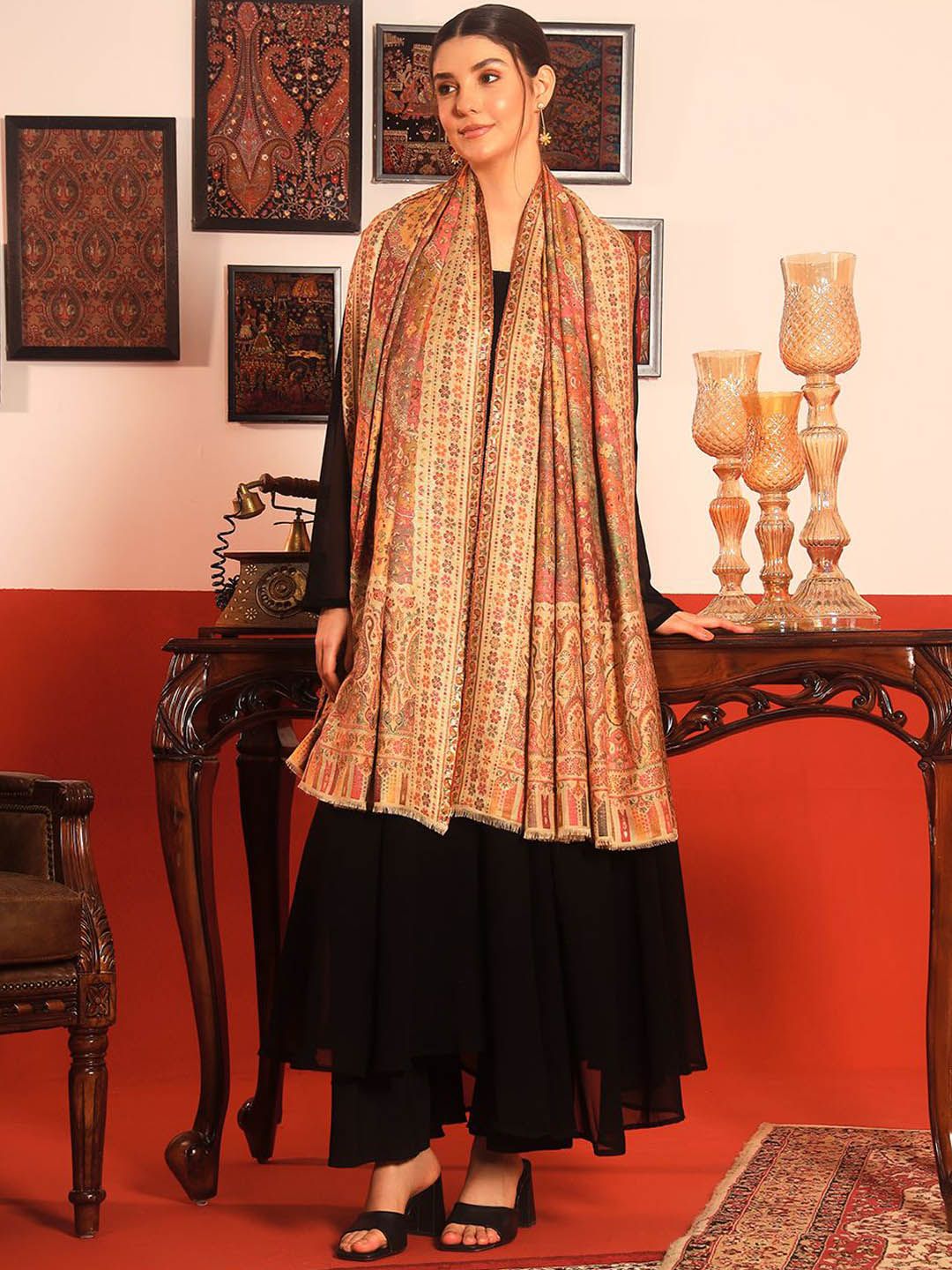 Dhiyona PA Paisley Woven Design Shawl