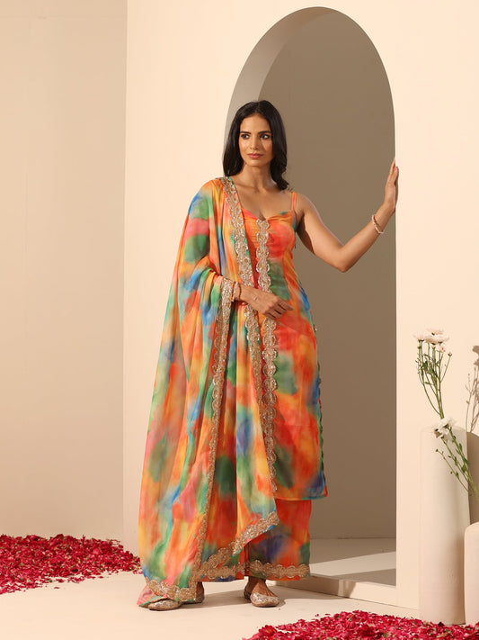 Gul-Rangbirangi Suit Set