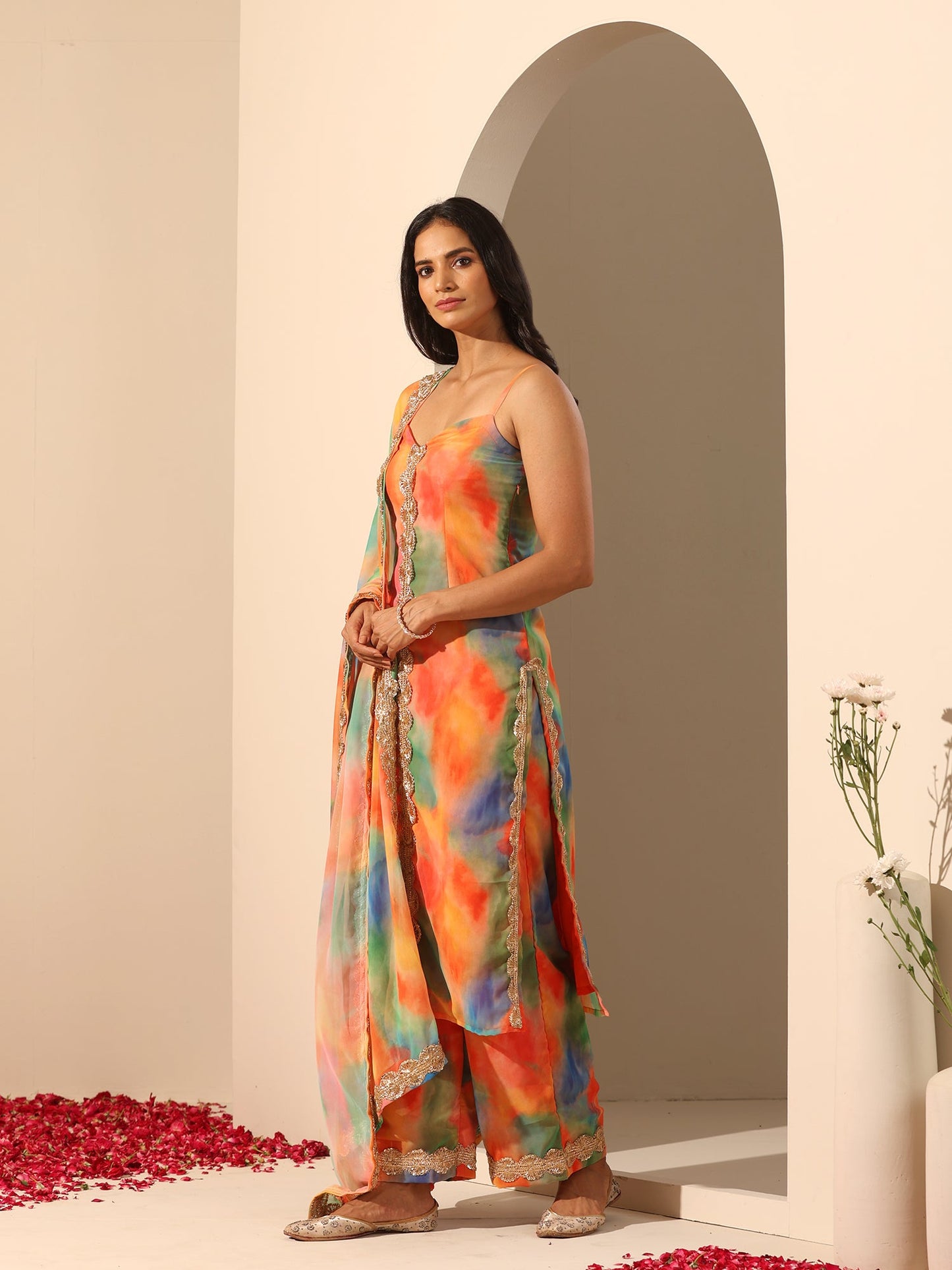 Gul-Rangbirangi Suit Set