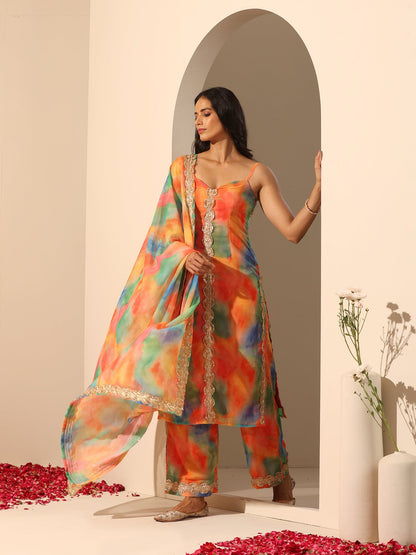 Gul-Rangbirangi Suit Set
