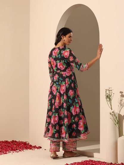 Gul Gulab Anarkali Set