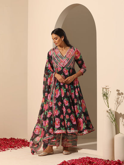 Gul Gulab Anarkali Set