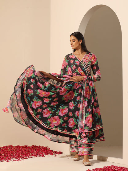Gul Gulab Anarkali Set