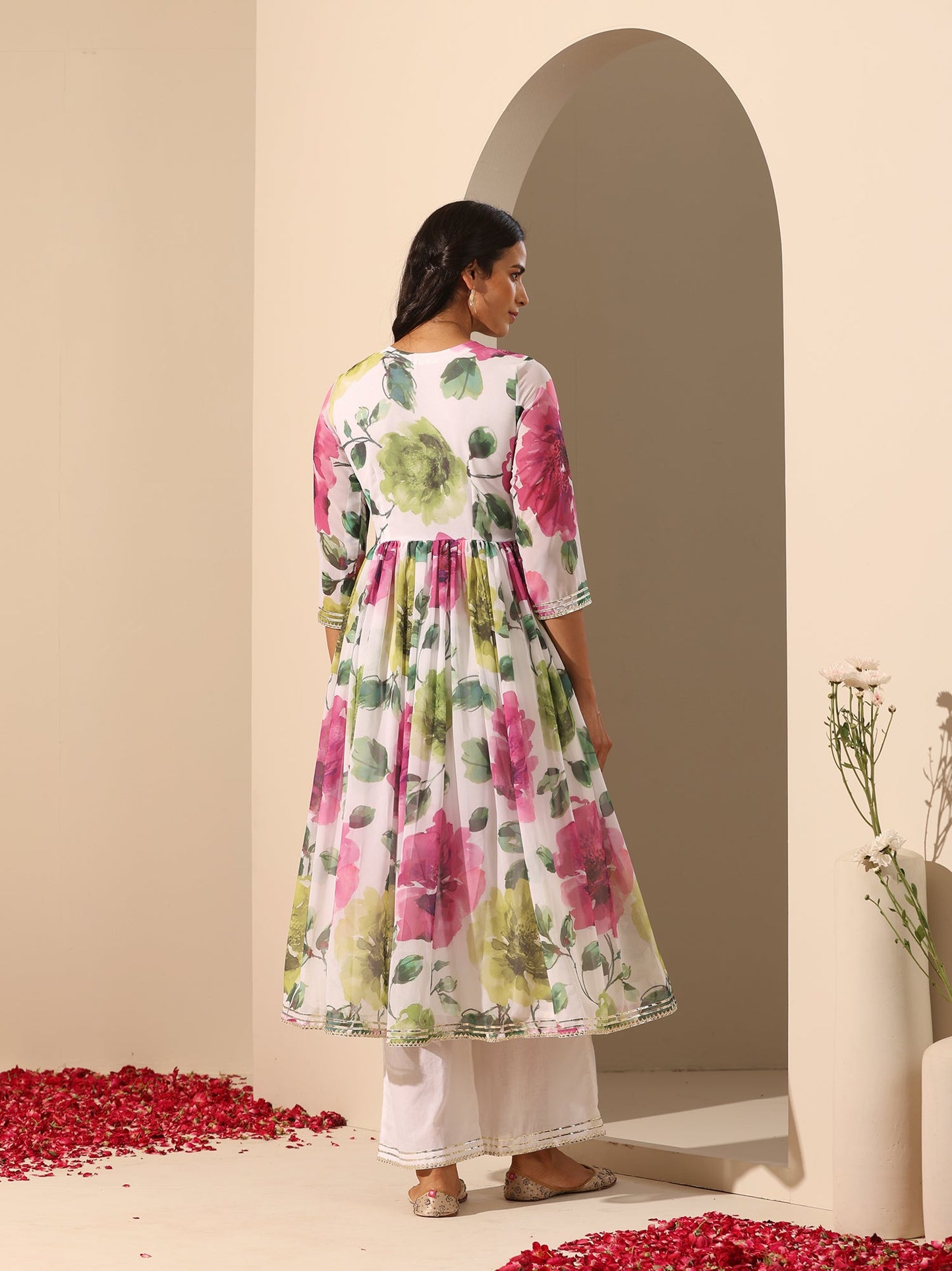 Gul Gulistan Anarkali Set