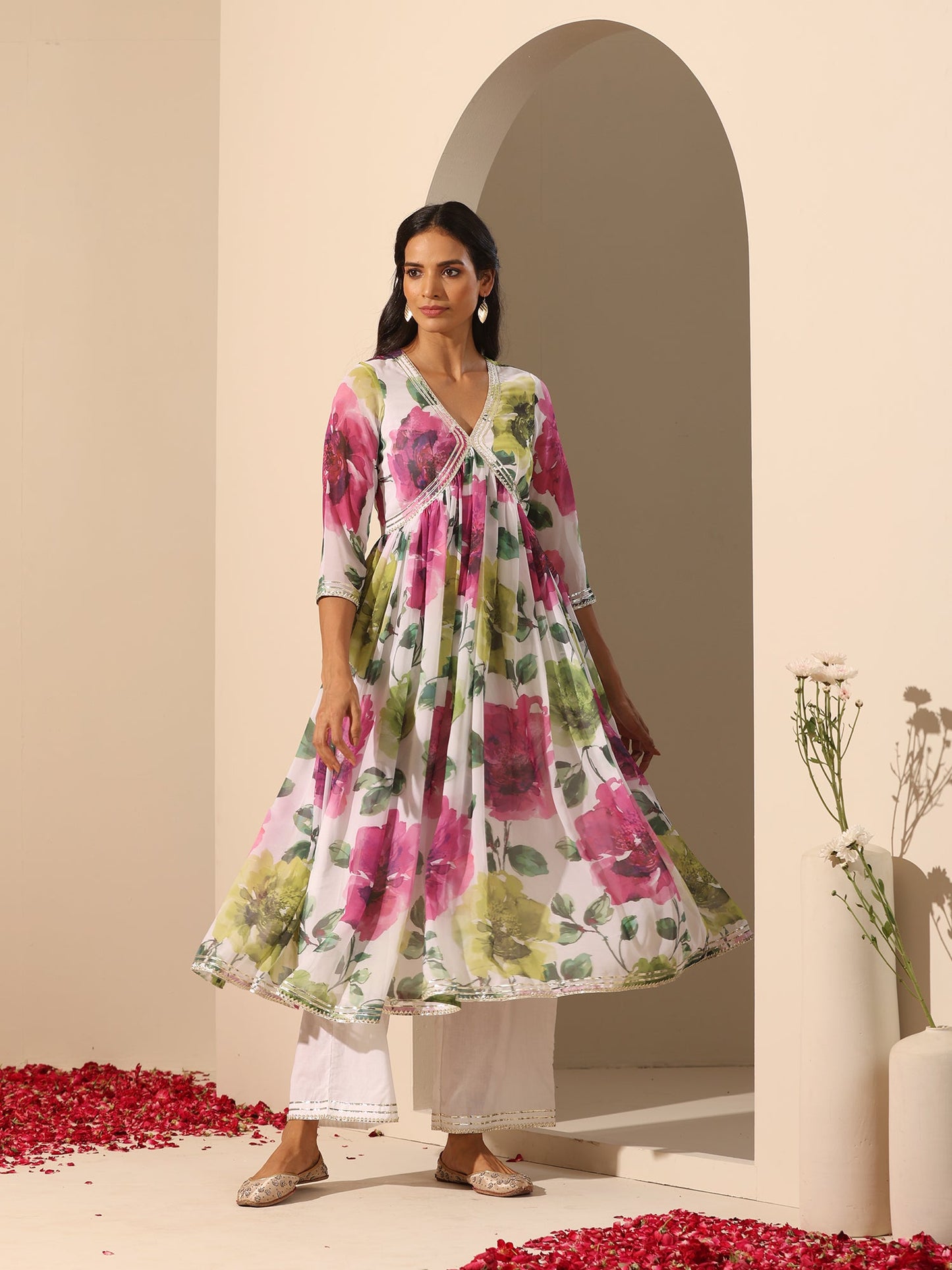 Gul Gulistan Anarkali Set