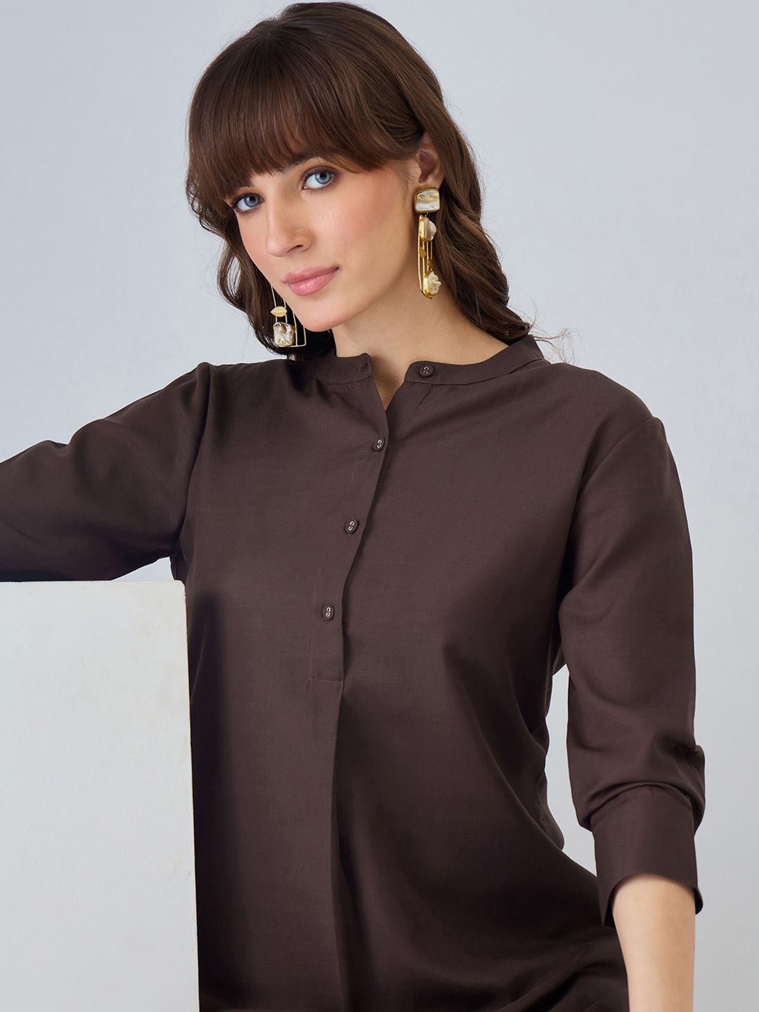 Dhiyona IE Women Regular Pure Cotton Kurta with Harem Pants