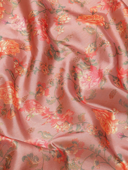 Dhiyona RV Women's Banasari jari iWeaving Silk Saree With Matching Blouse ( KVD1794 )