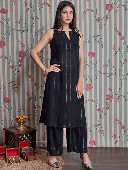 Dhiyona OD  Straight Kurta with Palazzos