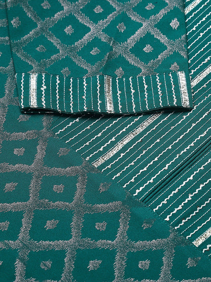 Women's Crepe Straight Kurti Skirt With Dupatta