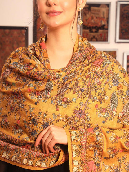 Dhiyona PA Paisley Embroidered Shawl