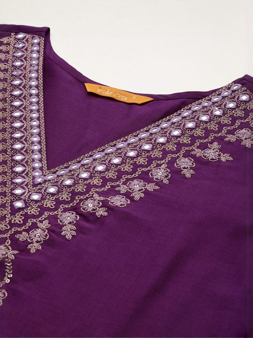 Women Ethnic Motifs Embroidered Kurta with Trousers & Dupatta