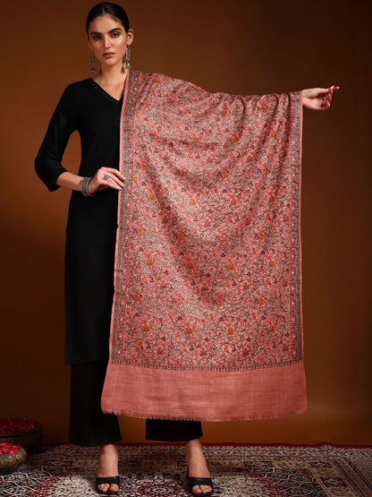 Dhiyona PA Women Floral Embroidered Shawl