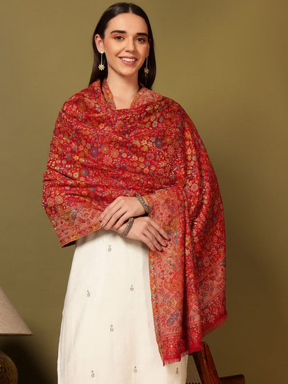 Dhiyona PA Floral Woven Design Shawl