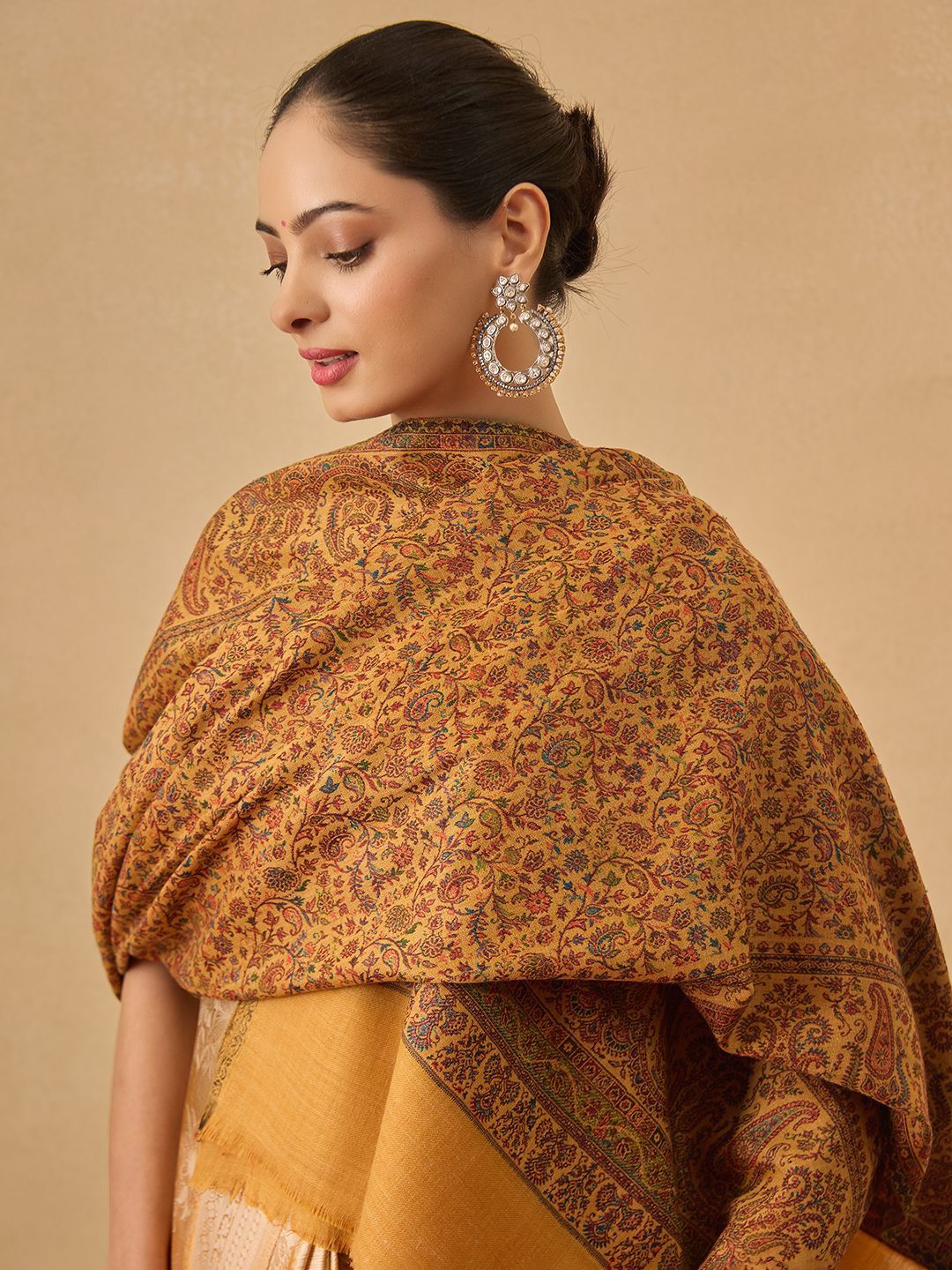 Dhiyona PA Paisley Woven Design Shawl