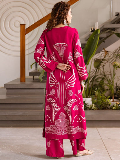 Dhiyona SN Women's Ethnic Motifs Printed Kurta with Salwar