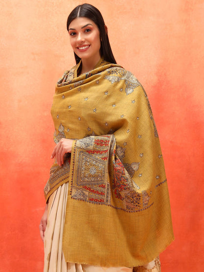 Dhiyona PA Paisley Embroidered Shawl