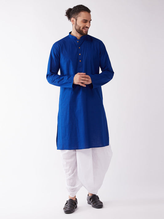 Men's Mustard Cotton Linen Straight Kurta Pyjama Set