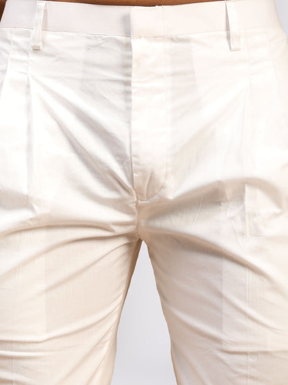 Men's Green Pure Cotton Straight Kurta Pyjama Set