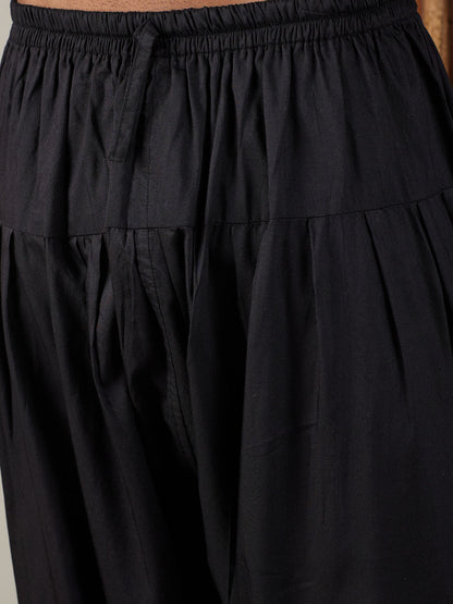 Men's Green Viscose Straight Kurta and Patiala Set