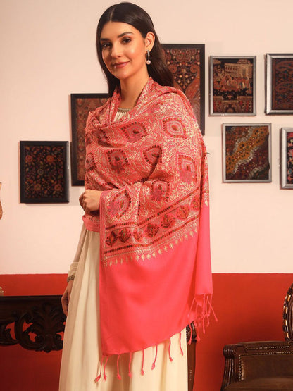 Dhiyona PA Paisley Embroidered Meherin Shawl