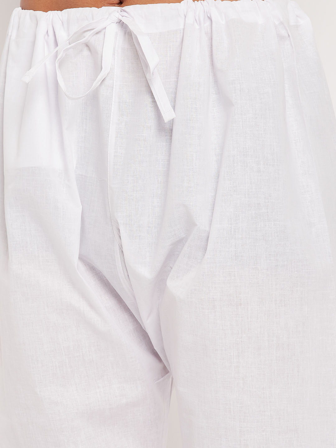 Men's Orange Cotton Straight Kurta Pyjama Set