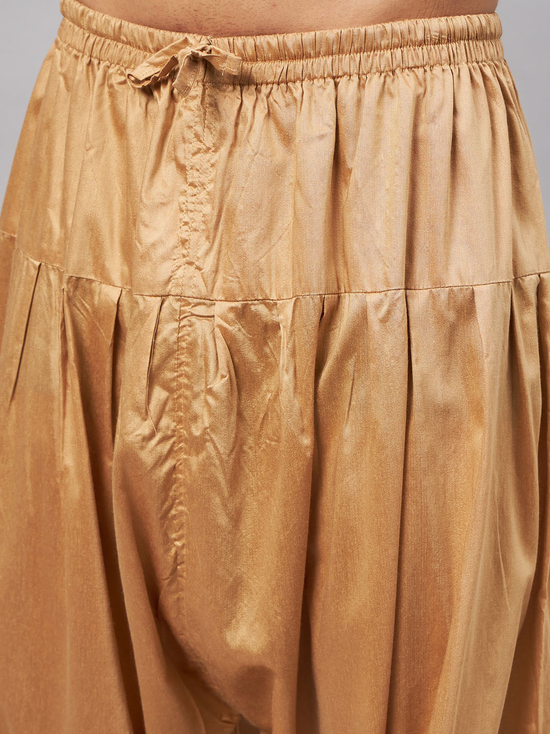 Men's Blue Rayon Straight Kurta and Patiala Set