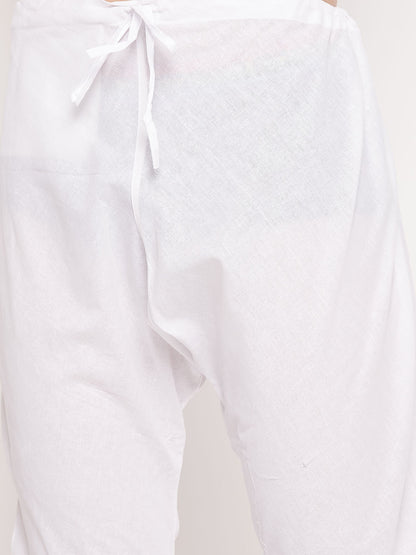 Men's Pink Silk Blend Straight Kurta Pyjama Set
