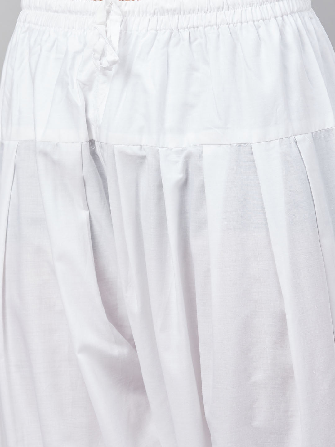 Men's Black Cotton Blend Pathani Kurta And Patiala Set