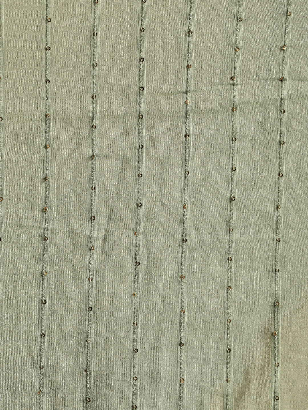 Men's Green Cotton Blend Straight Dupatta