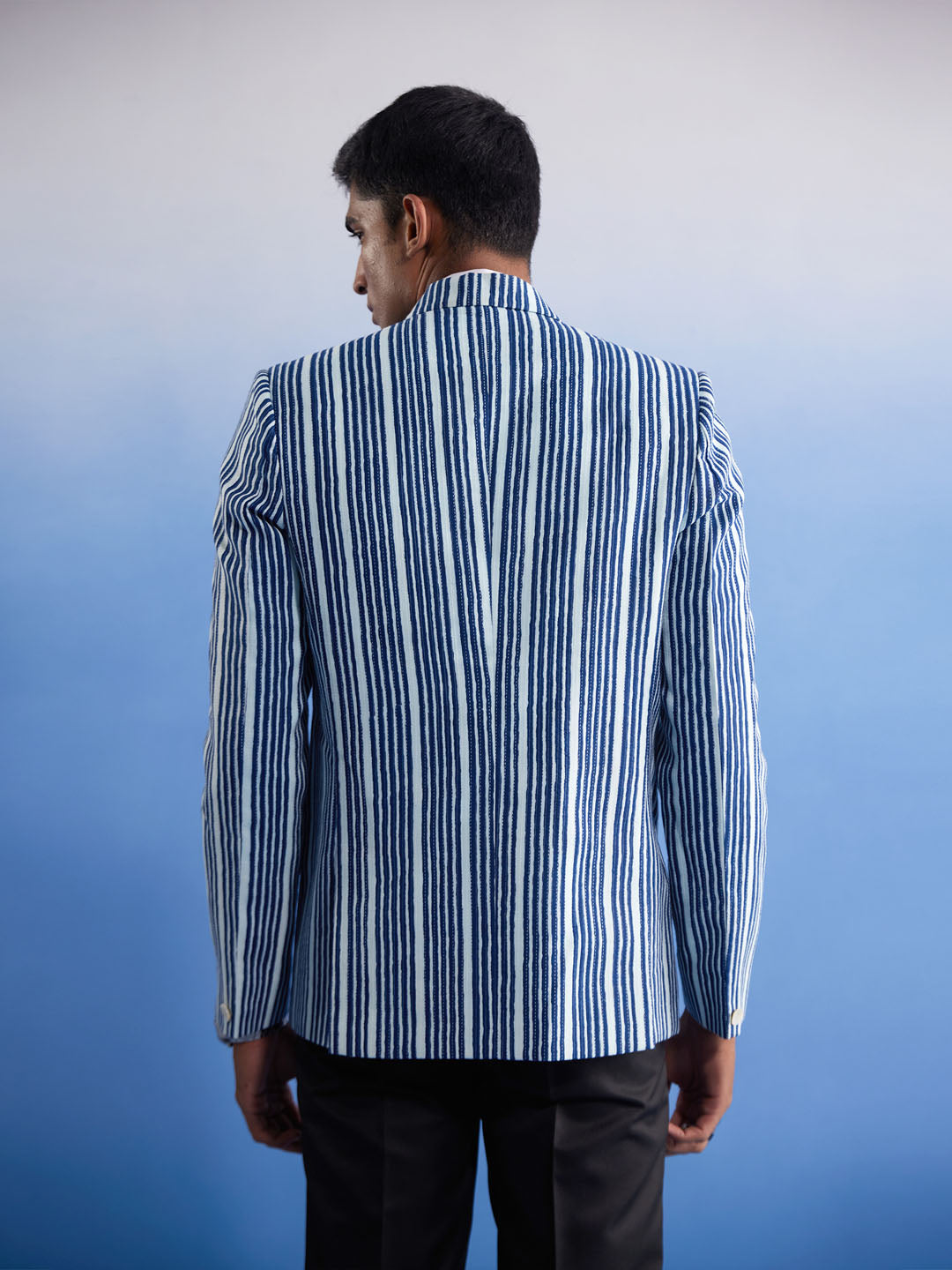 Men's Indigo Blue  Blazer Blazer