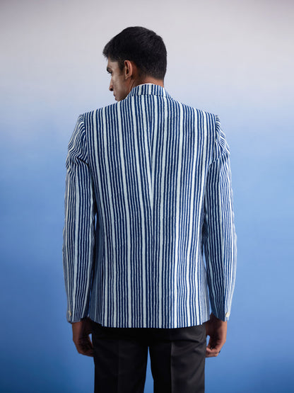 Men's Indigo Blue  Blazer Blazer