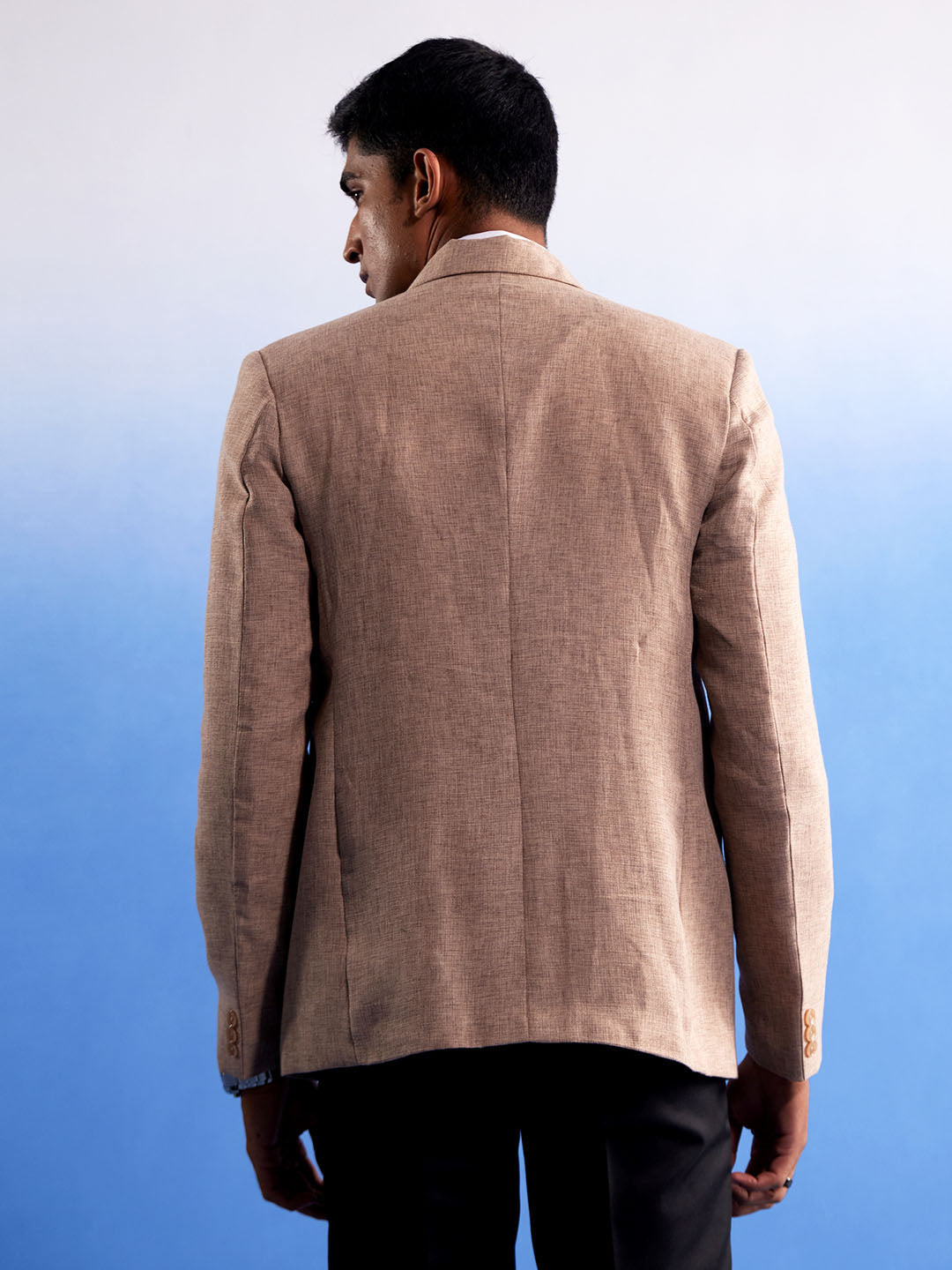 Men's Beige  Blazer Blazer