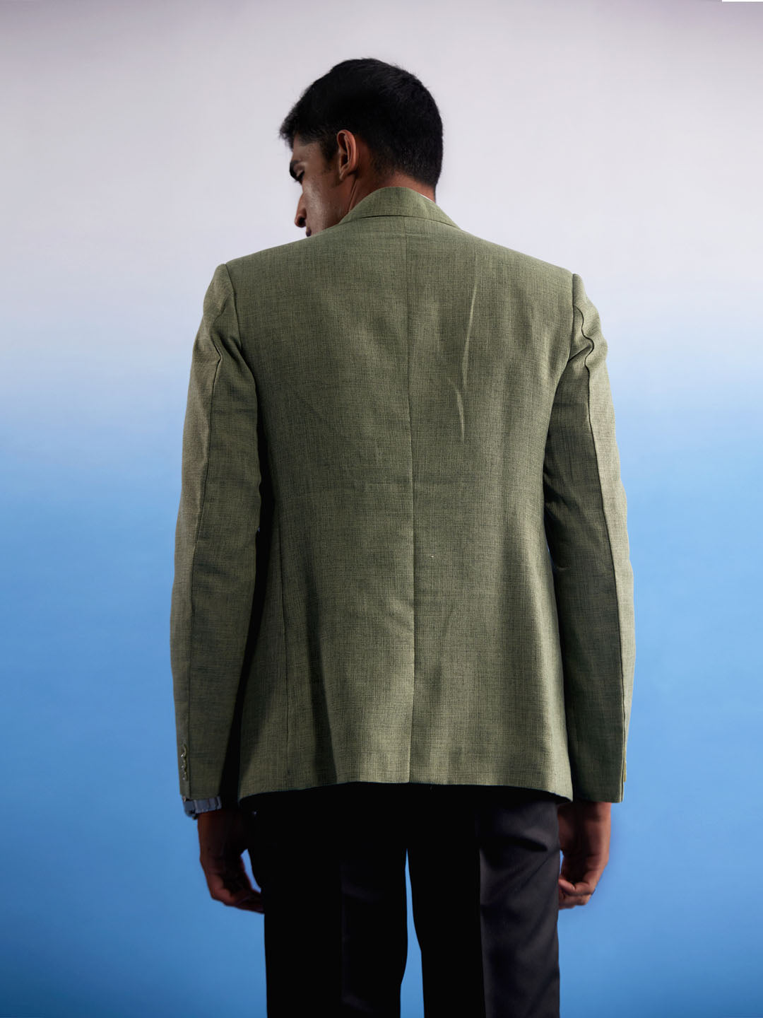 Men's Green  Blazer Blazer