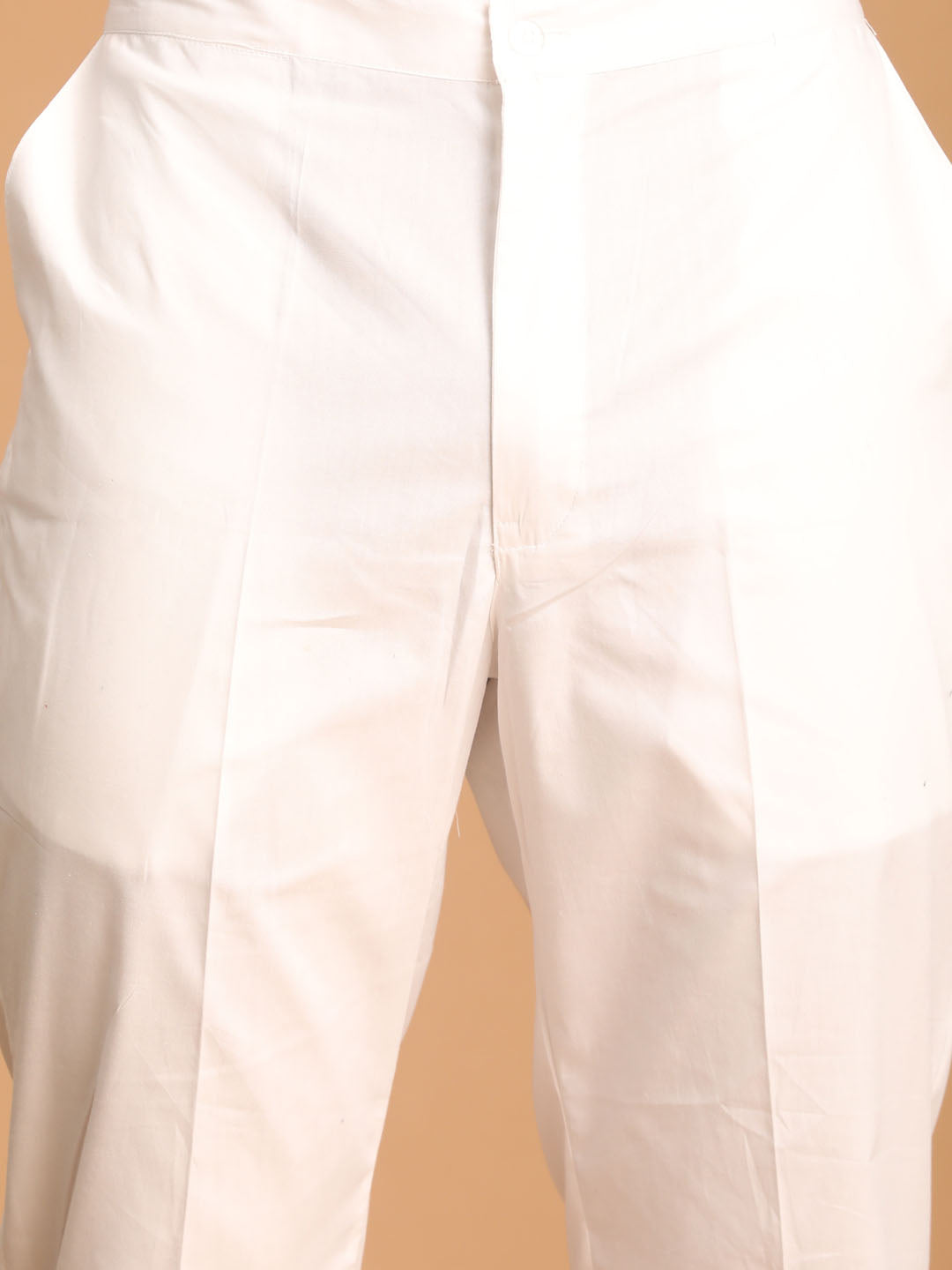 Men's Pink Cotton Straight Kurta Pyjama Set
