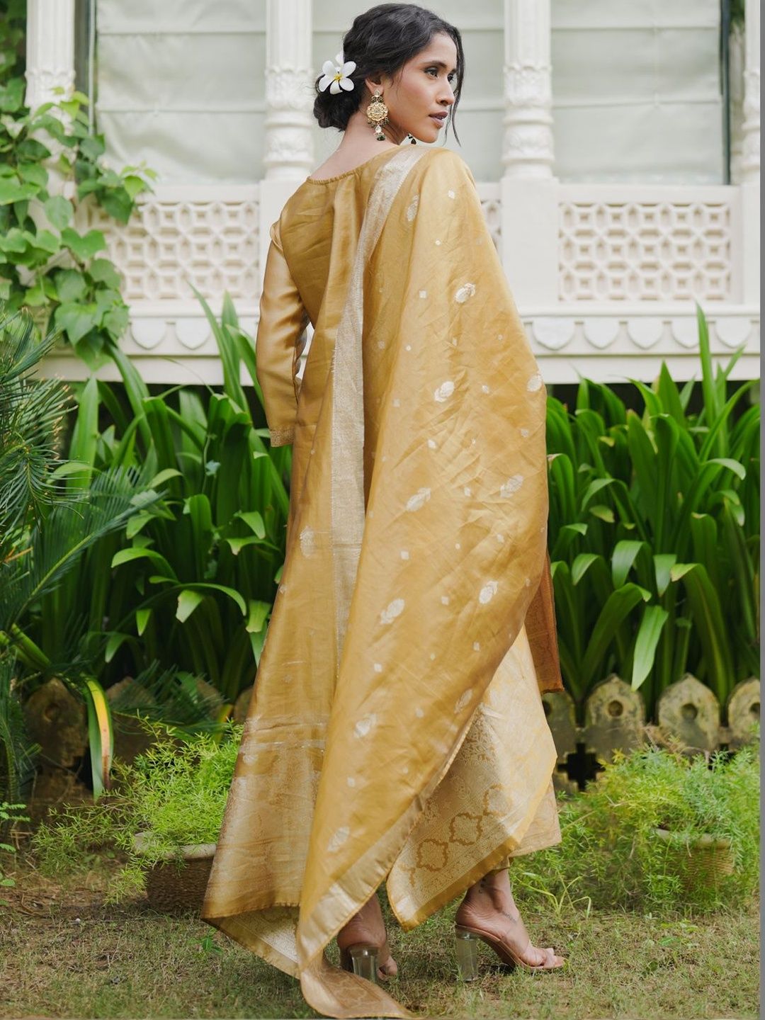 Women Regular Kurta with Trousers & With Dupatta