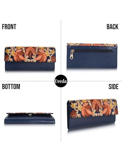 Dhiyona NR Women Floral Embroidered Clutches
