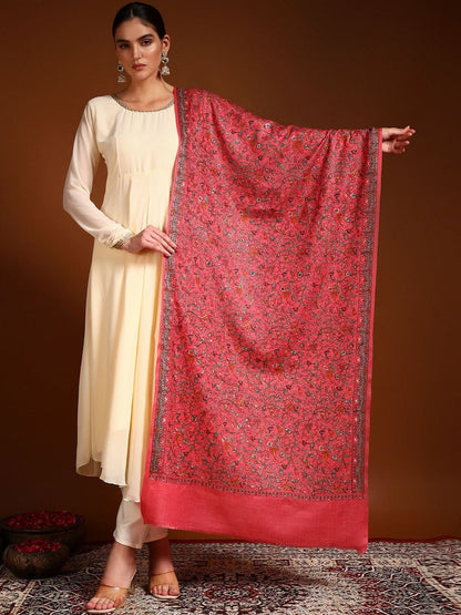 Dhiyona PA Women Floral Embroidered Shawl