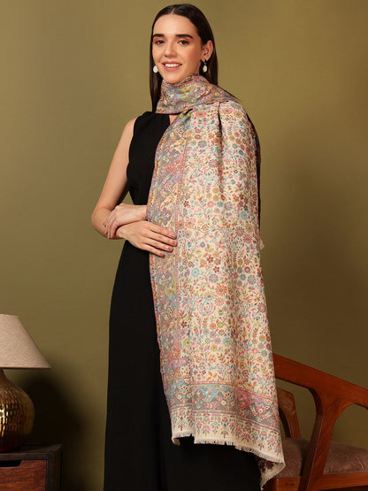 Dhiyona PA Floral Woven Design Shawl