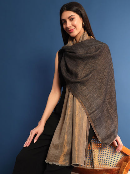 Dhiyona PA Woven Design Woollen Shawl