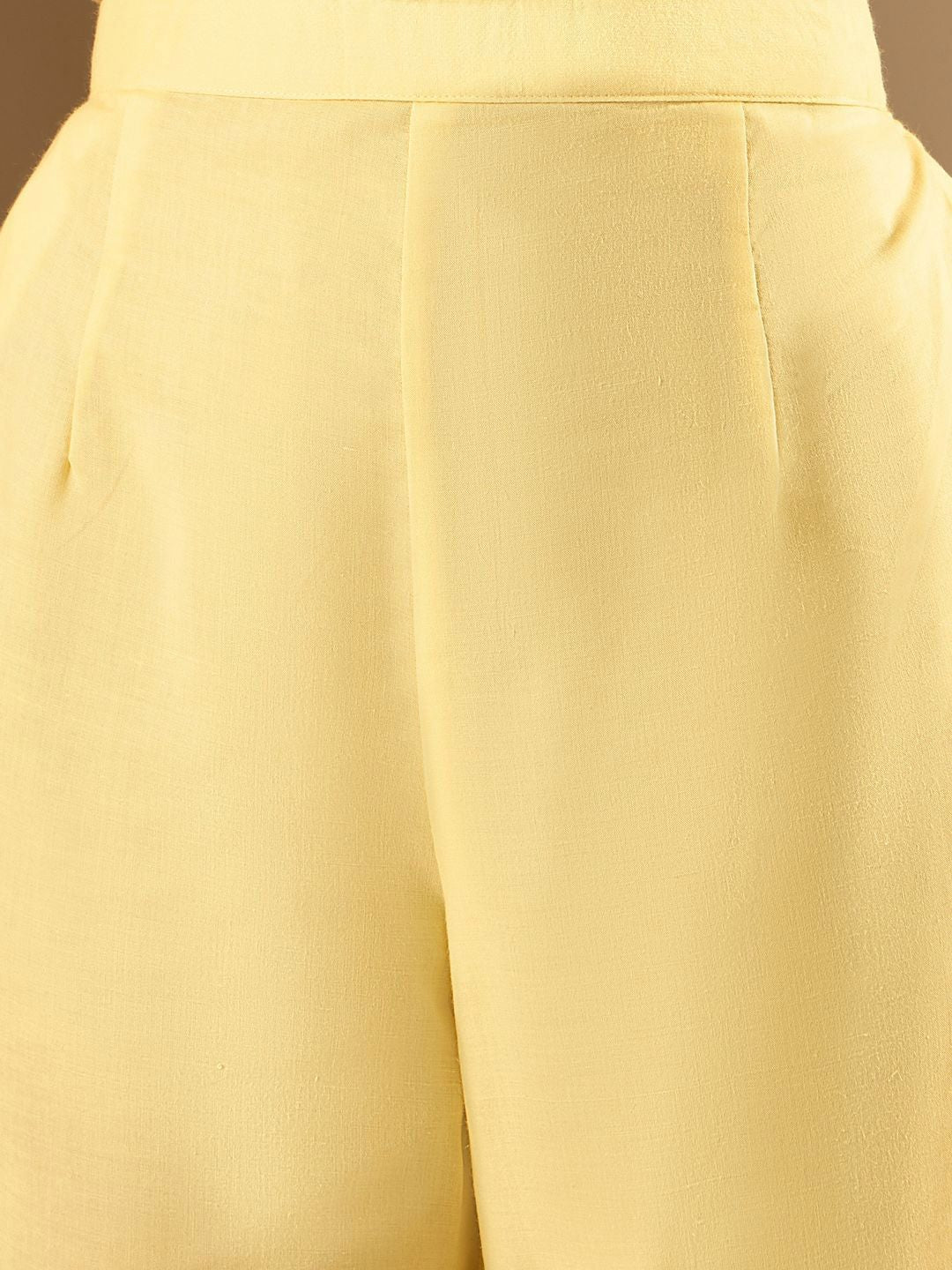 Dhiyona IE Floral Embroidered Thread Work Pure Cotton Straight Kurta With Trousers & Dupatta