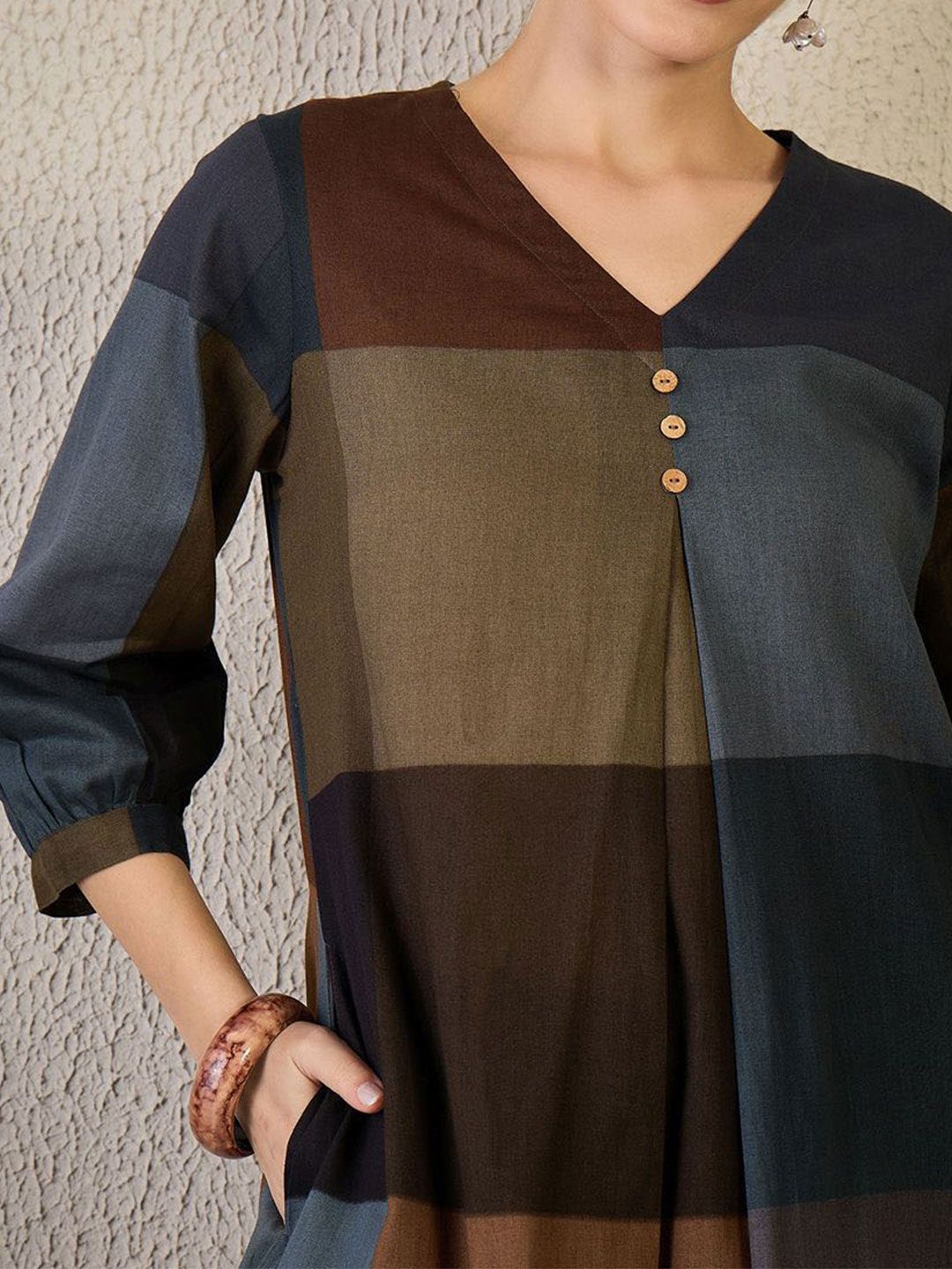 Dhiyona IE Women Printed A-line Kurta & Trousers Co-Ord Set