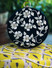Dhiyona NR Embroidered Round Box Clutch