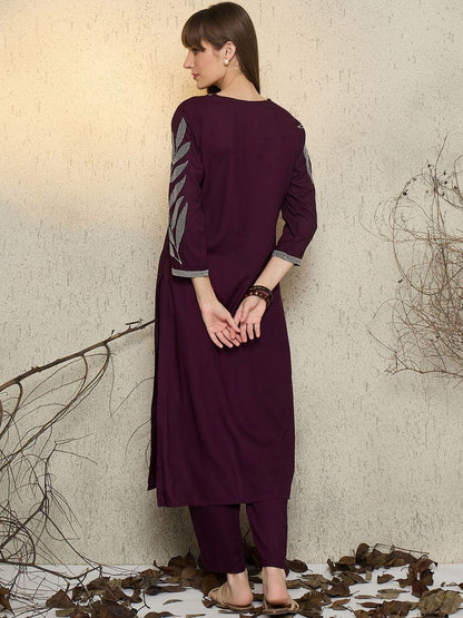 Women Floral Printed Kurta with Trousers